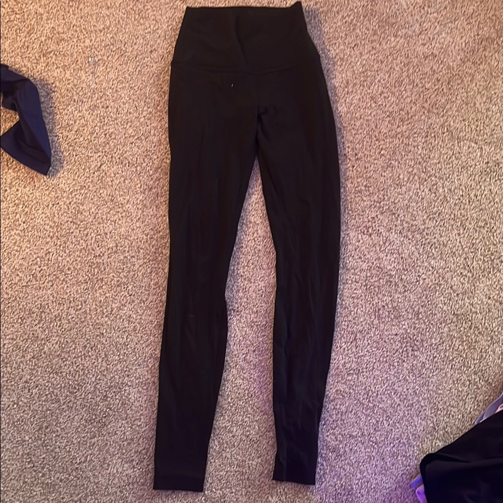 High-Waisted Black lululemon Leggings
